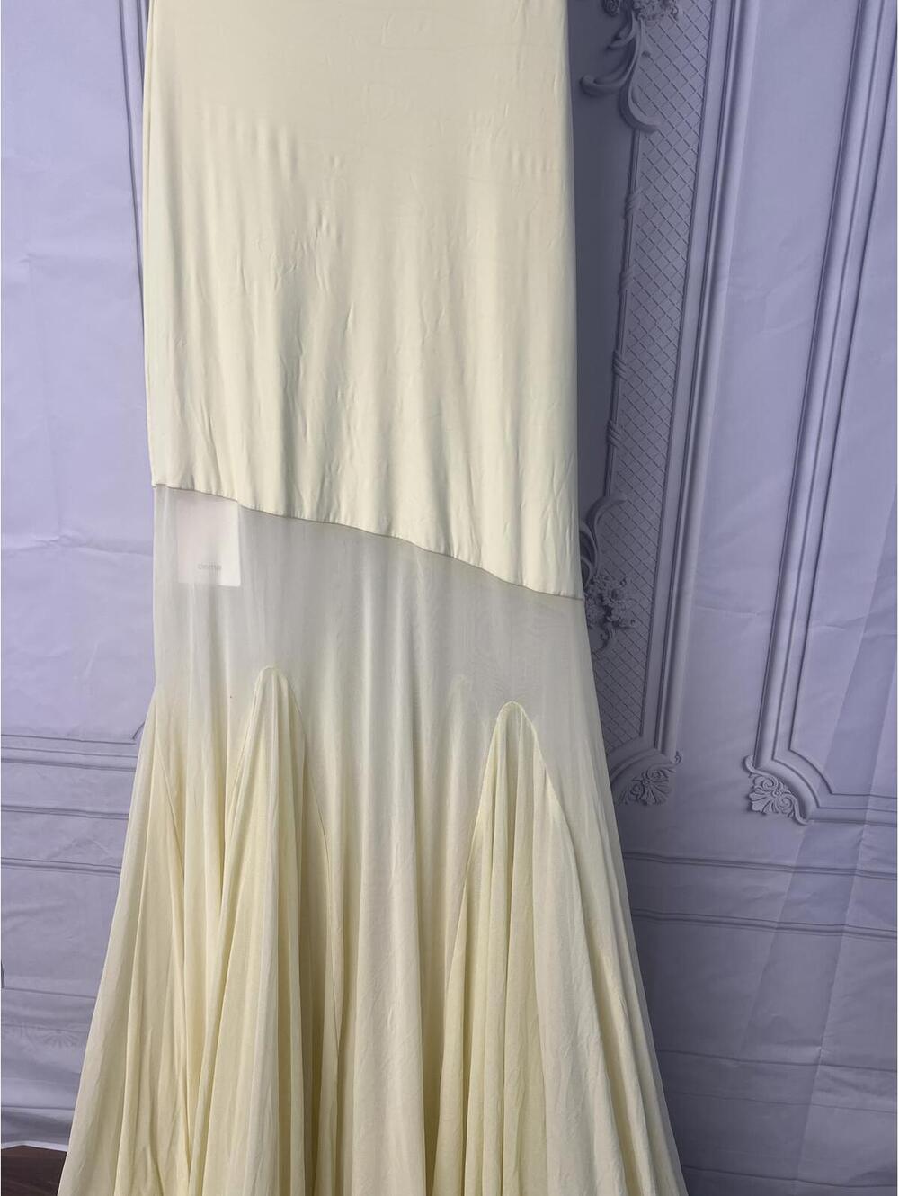 Deme by Gabriella Dahlia Gown in Butter Yellow - Picture 6 of 9